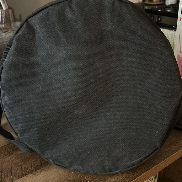 12" Zippered Dutch Oven Cover with zipper and handles. Texsport brand. - Picture 4 of 5